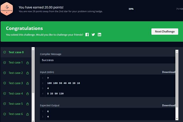 [Java] Climbing the Leardboard - HackerRank BinarySearch