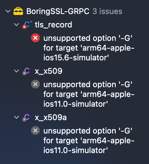 [React-Native] XCode16 업데이트 후 unsupported option '-G' for target 'arm64 ...