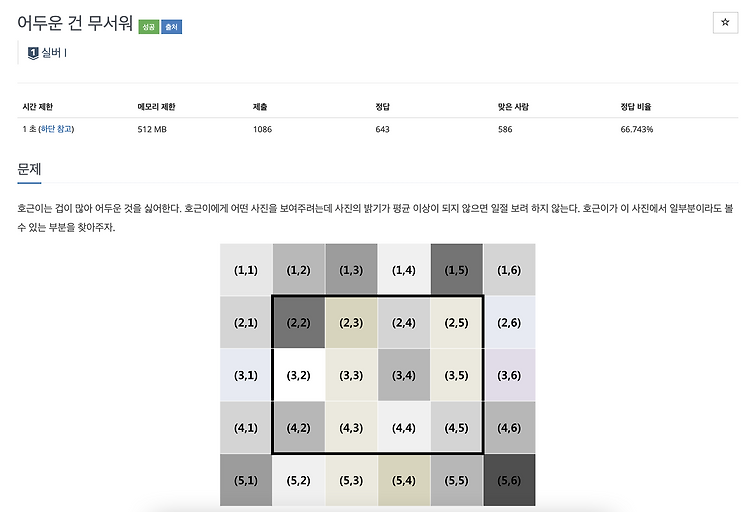 어두운 건 무서워 - 16507번