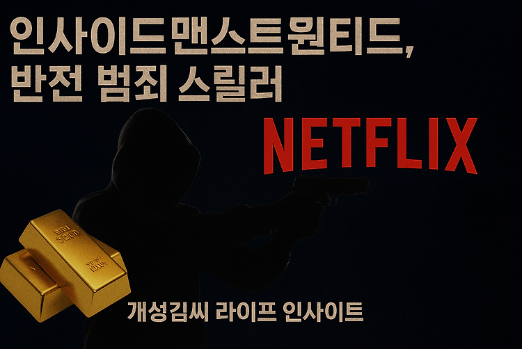 인사이드맨모스트원티드 후기, 넷플릭스 범죄 스릴러의 반전 끝판왕 주제 시각자료