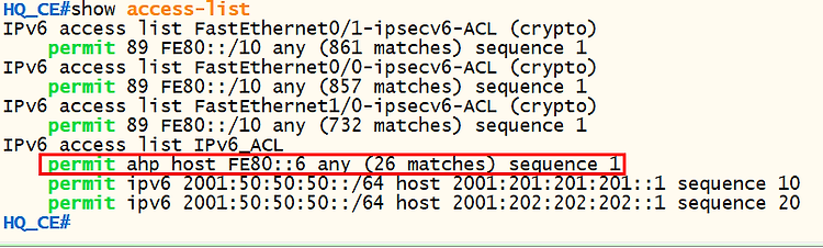 [IPv6] IPv6 ACL(Access Control List) 구성 방법