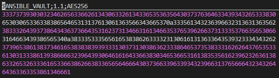 [Ansible] vault (플레이북의 암호화)