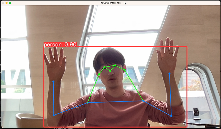 YOLO v8 pose 사용해보기