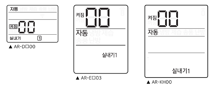 삼성전자 에어컨 리모컨 옵션 입력 모드 진입 방법