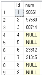 [MSSQL] 이전 값으로 NULL 값 대체하기