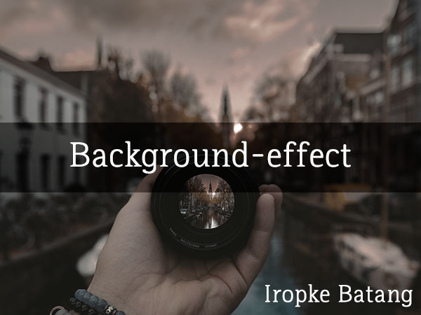 Background-effect