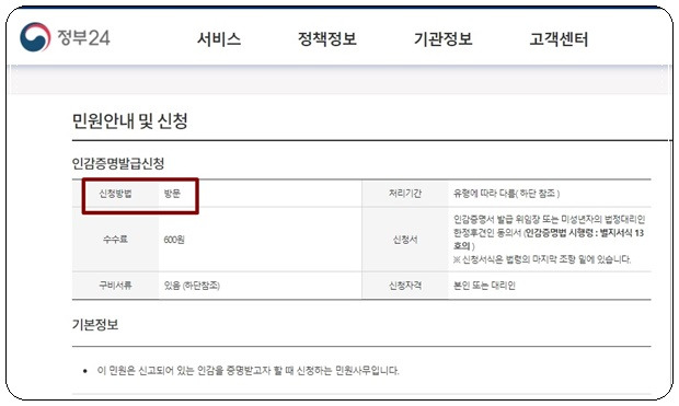 인감증명서 인터넷 발급 가능 팩트 체크의 표지이미지