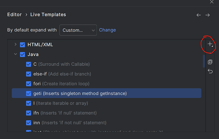 [IntelliJ] 테스트코드 라이브 템플릿 적용하기