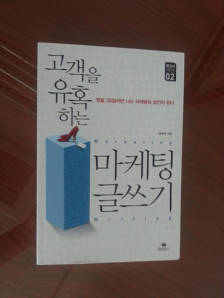 고객을 유혹하는 마케팅 글쓰기 송숙희 저 포스트 썸네일