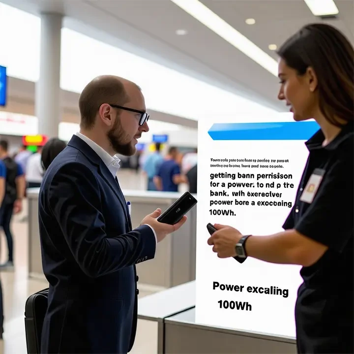 LA공항 기내 보조배터리 따로 허가 받아야 하나요?