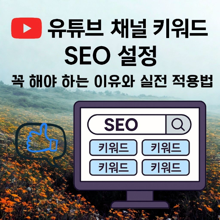 유튜브 채널 키워드와 SEO 설정, 꼭 해야 하는 이유와 실전 적용법[10]