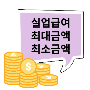 실업급여 최대금액 최저금액과 기간(얼마까지 얼마나)