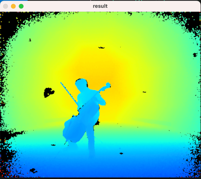 OpenCV Python : 깊이 이미지 depthmap을 화면에 출력하기