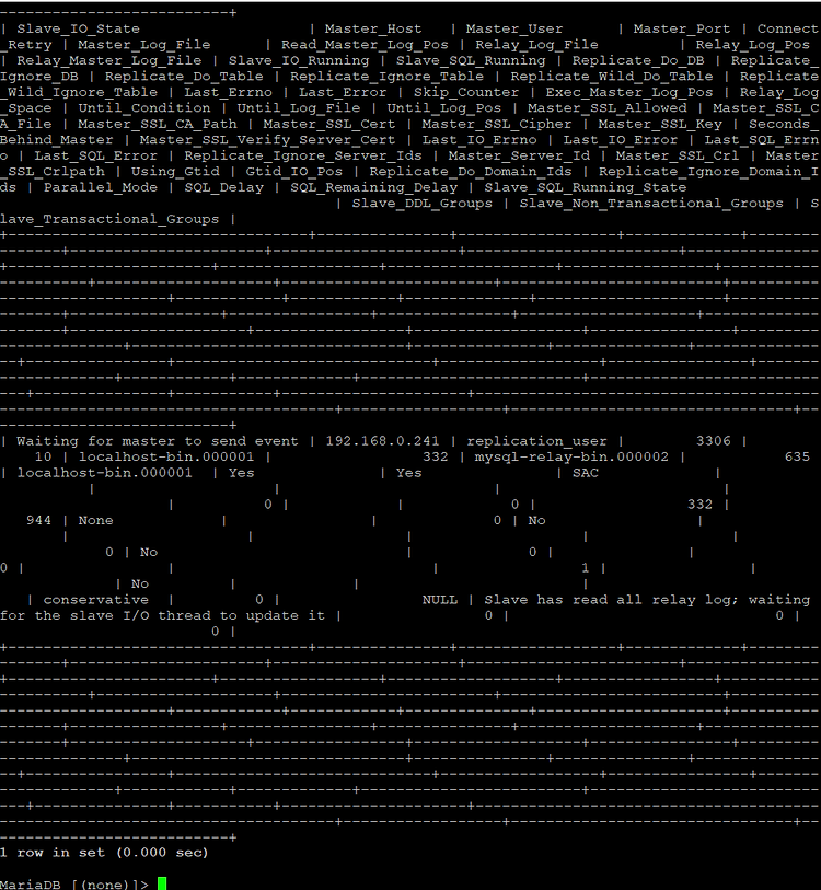 '[Mysql & MariaDB] "\G"(backslash G) 라인 정리' 포스트 대표 이미지