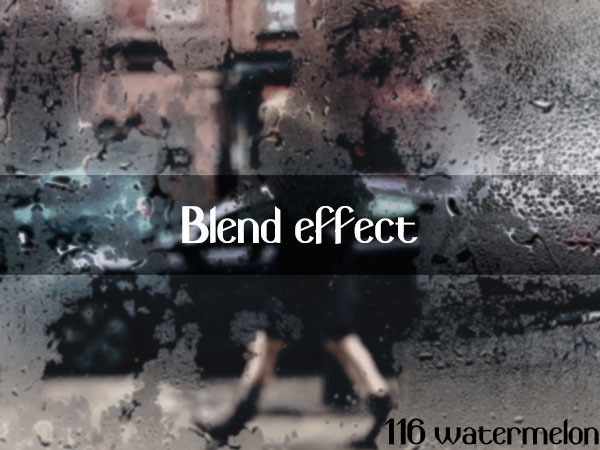 Blend effect