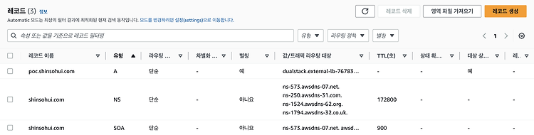 DNS 레코드