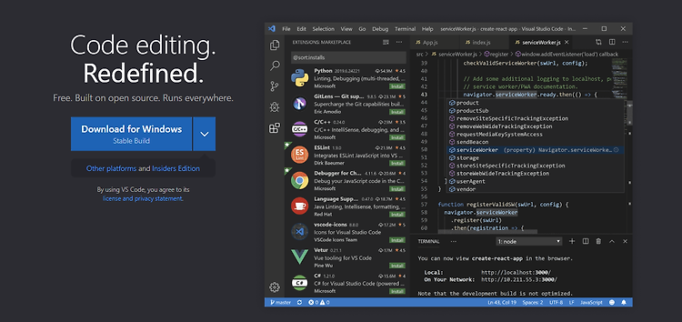 'Visual Studio Code 설치하기' 포스트 대표 이미지