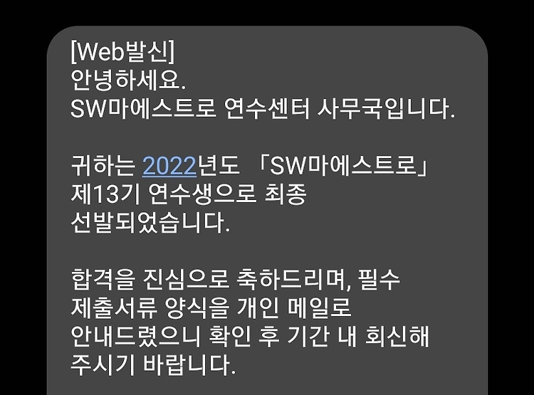 SW마에스트로 13기 합격 후기 | 포폴 공유 및 소마 14기 지원에 대한 조언