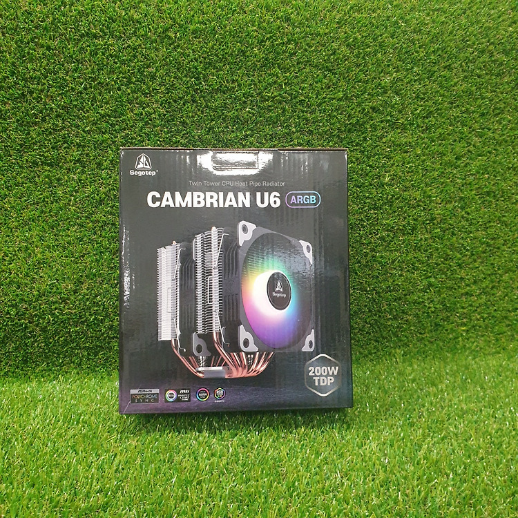Segotep Cambrian U6 공랭 듀얼팬 CPU쿨러
