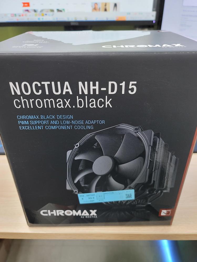 [CPU쿨러]녹투아 NH-D15 chromax black