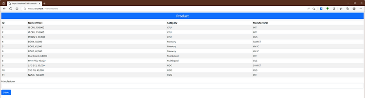 ASP.NET Core - [Blazor] 3. Blazor Server 2