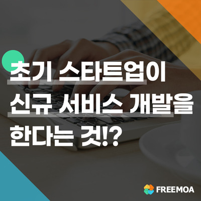 스타트업 초기, 성공적으로 신규 서비스 개발하는 꿀TIP 포스팅 썸네일 이미지