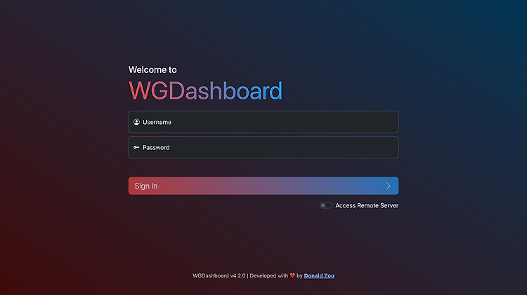 WGdashboard install(ft. docker)