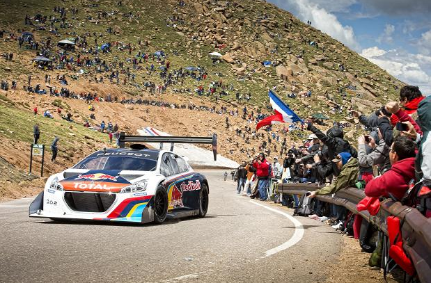 푸조 208 T16 세바스티앙 로브, 파익스 피크 힐 클라임 경기 영상, Pikes Peak hill climb, 레드불 포스트 썸네일