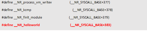 Raspberry PI 3에서 시스템 호출(system call ) 구현