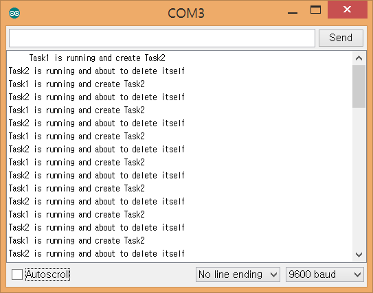 아두이노 freeRTOS 튜토리얼 9