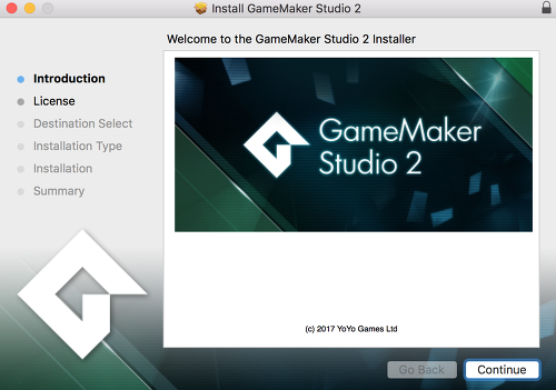 [GMS2] 게임메이커 스튜디오 2 맥 설치