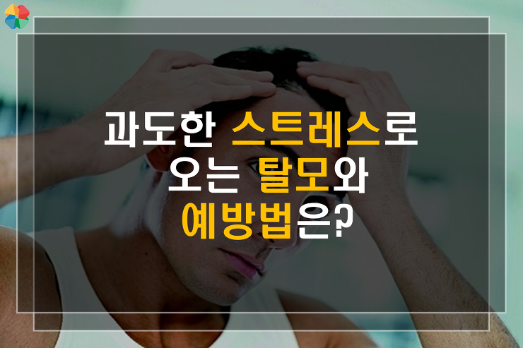 [꿀팁] 스트레스로 오는 탈모 예방법은? 포스팅 썸네일 이미지