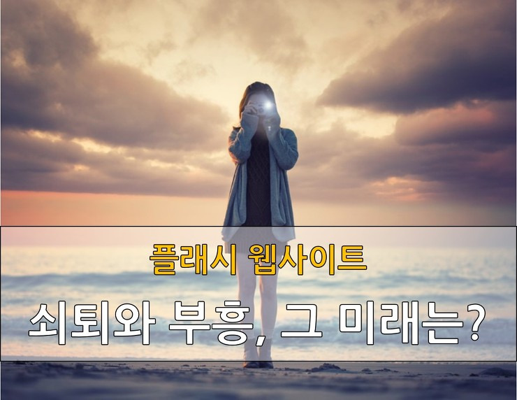 [꿀팁] 플래시 사이트의 쇠락과 부흥 포스팅 썸네일 이미지