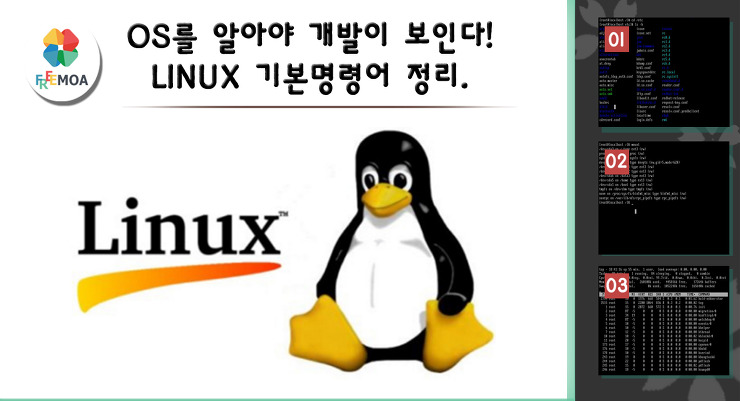 [개발] OS를 알아야 개발이 보인다! LINUX 기본 명령어 정리 포스팅 썸네일 이미지