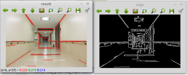 opencv 튜토리얼 - hough line transform