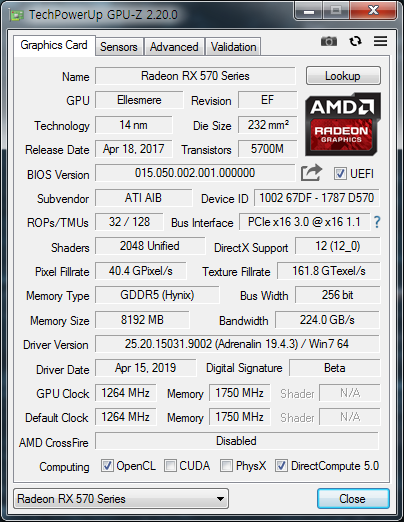 [PC벤치]i5-3550 & RX570