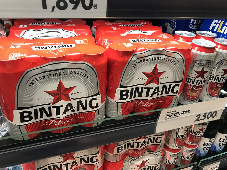 인도네시아 맥주 빈땅 BINTANG