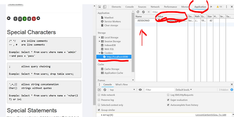 WebGoat_sql_injection_Solution(advanced + original ) Webgoat_풀이