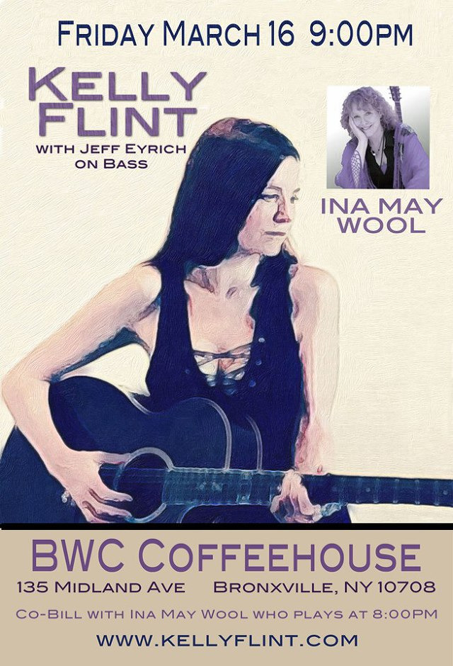 Kelly Flint 최근 소식, BWC Coffeehouse Live Music 3월 공연, Dave's True Story 포스트 썸네일