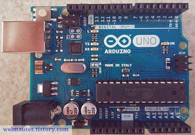 Windows에서 Arduino Uno 처음 사용해보기