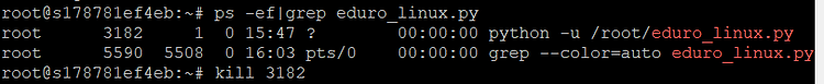 리눅스 백그라운드 파이썬 실행하는 법