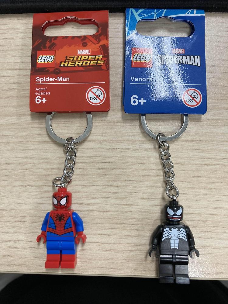 [장난감]레고 스파이더맨 & 베놈 열쇠고리