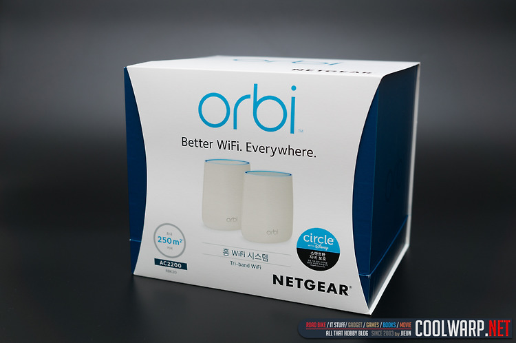 오르비 메시 와이파이 공유기 RBK20 ORBI - 하드웨어 리뷰 -