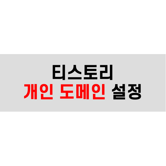 티스토리 개인 도메인 구매부터 활용까지 총정리! (구매동기, Dns설정, 오류해결) - Taedi'S Log