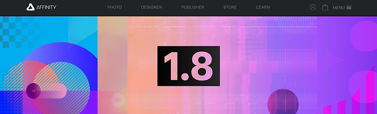 Affinity 어피니티 시리즈 1.8 버전 업데이트 소식