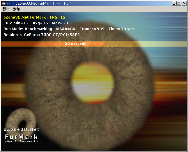 Furmark opengl benchmark