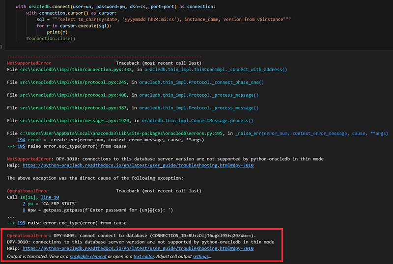 VS Code에 DB 데이터(Oracle SQL Developer 사용) 연결해 데이터프레임으로 가져오기 (부제 : DB ...