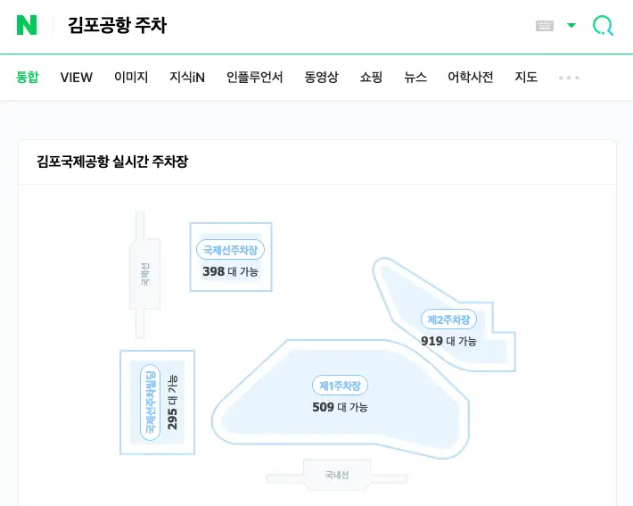 김포공항 주변 주차장 살펴보기