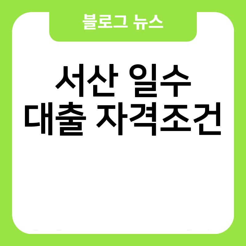 서산 일수 대출 개인돈일수 자격조건 가능한곳 일수계산 100만원일수