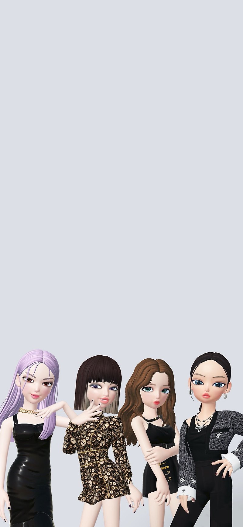 [아이폰 배경화면] 블랙핑크 휴대폰 배경화면 BLACKPINK (블랙핑크 X 제페토)